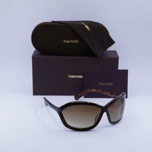 Tom Ford FT0122 PATEK 50F Geometric Sunglasses - Brown/Havana/Brown